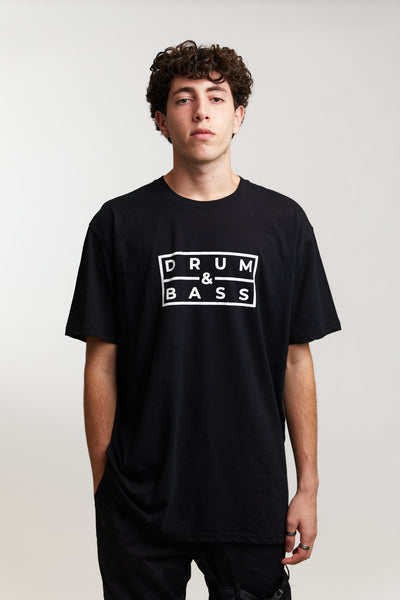 Drum & Bass Box Logo Tee